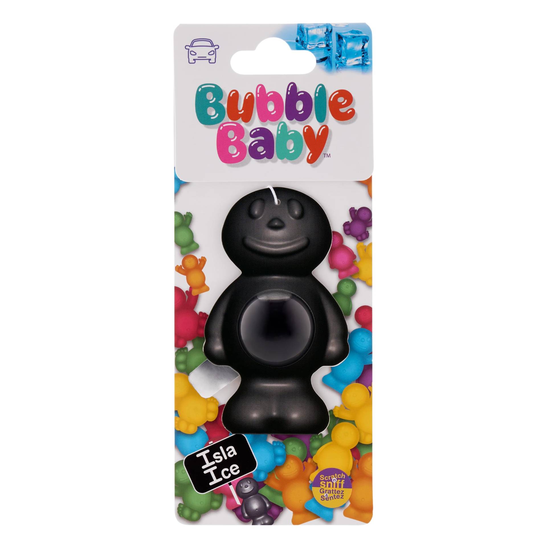 Bubble Baby Cool Ice Duftstoff auf Kartonfolie für Autolufterfrischer und Geruchsvernichter von Bubble Baby