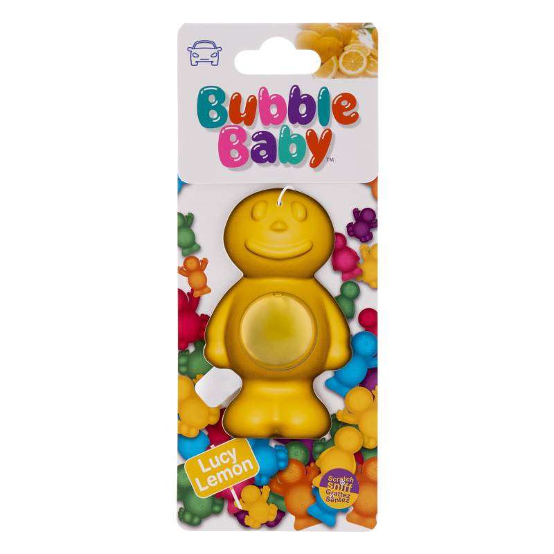 Bubble Baby Lemon Fragrance Carded Liquid Membrane Car Air Freshener and Odour Eliminator von Bubble Baby