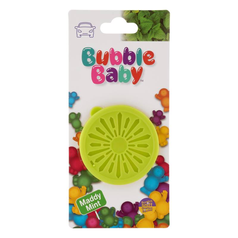 Bubble Baby Organic Tub - Langanhaltender Minzduft fürs Autolufterfrischer und Geruchsvernichter von Bubble Baby