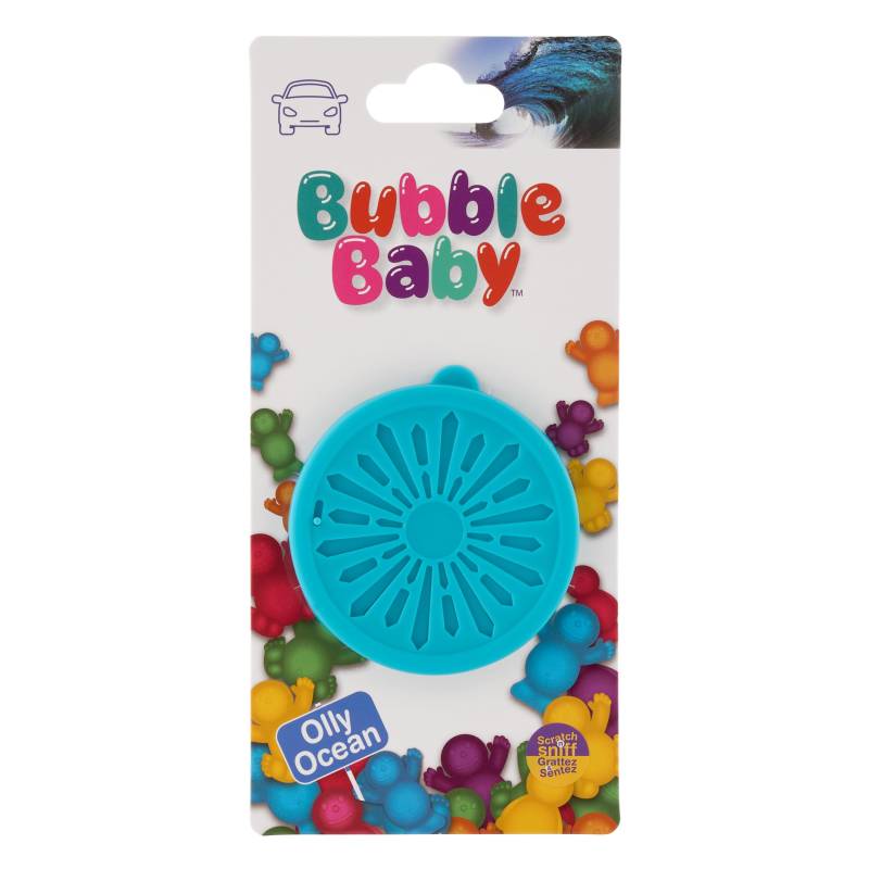 Bubble Baby Organic Tub - Langanhaltender Ocean Spa Duft fürs Autolufterfrischer und Geruchsvernichter, Blau von Bubble Baby