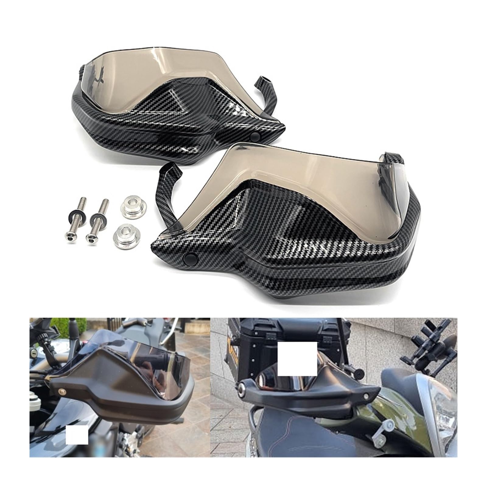 Motorrad Lenker Bremsschutz Für BM&W F900R F900XR F 900R F 900XR F 900 R XR 2019-2023 Handschutzschild Handschützer Windschutzscheibe von BucCan