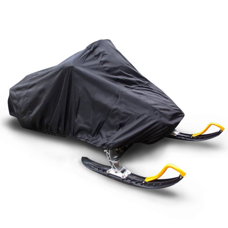 Budge SM-3 Sportsman Schneemobil-Abdeckung, wasserdicht, schwarz, groß: passend für Schneemobile 330,2 cm L x 129,5 cm B x 121,9 cm H von Budge