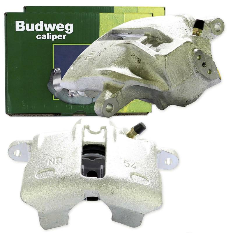 2 BUDWEG CALIPER Bremssättel Bremszangen VORNE links + rechts Vorderachse von Budweg Caliper