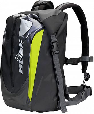 Büse 30 L, Rucksack wasserdicht - Schwarz/Neon-Gelb von Büse