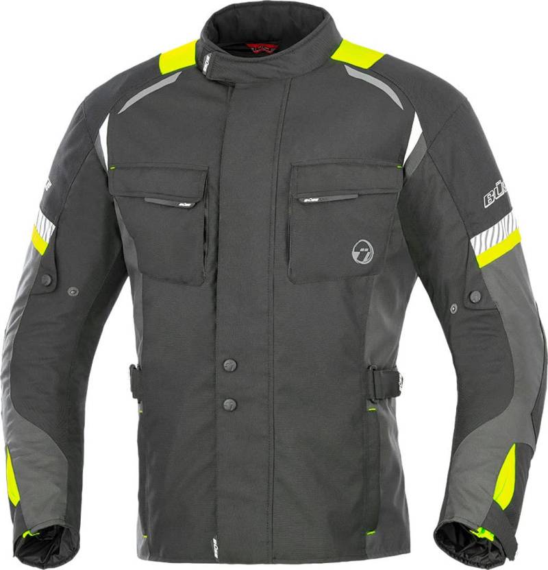 Büse Breno Motorrad Textiljacke XS Schwarz/Neon/Gelb von Büse