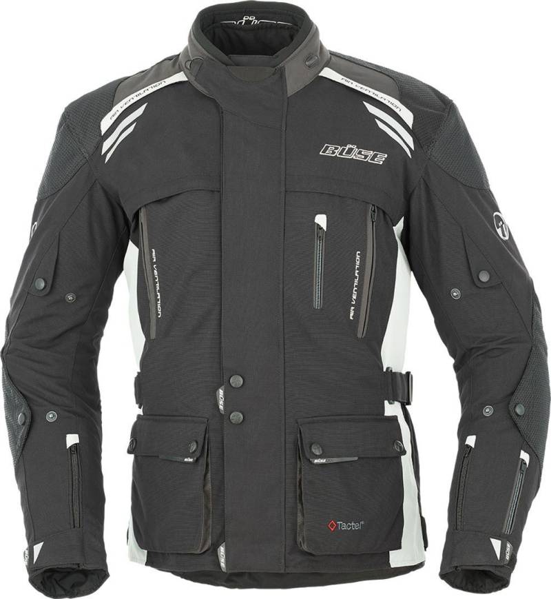 Büse Highland Motorrad Textiljacke 54 Schwarz/Hellgrau von Büse