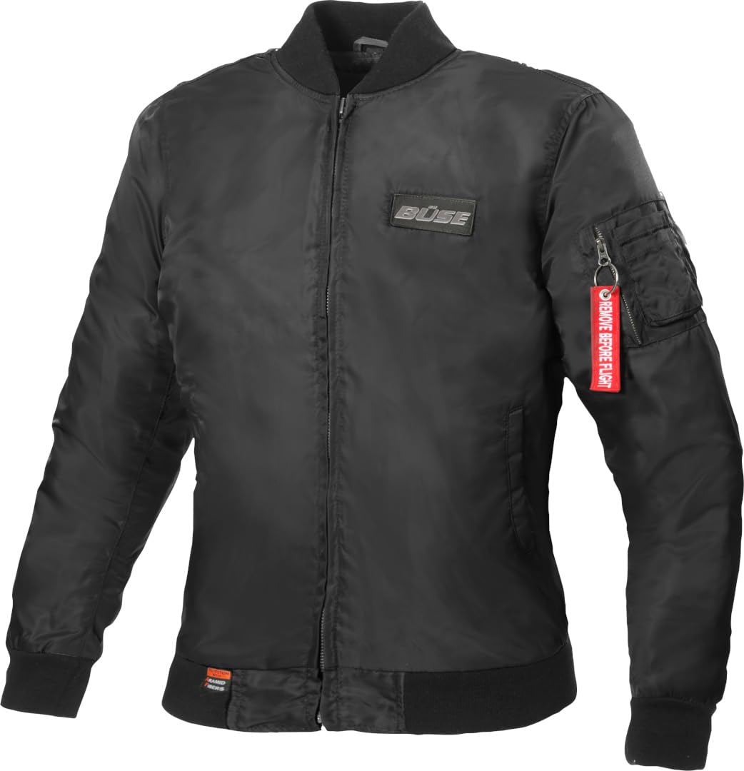 Büse Kingman Damen Motorrad Textiljacke, schwarz, 44 von Büse