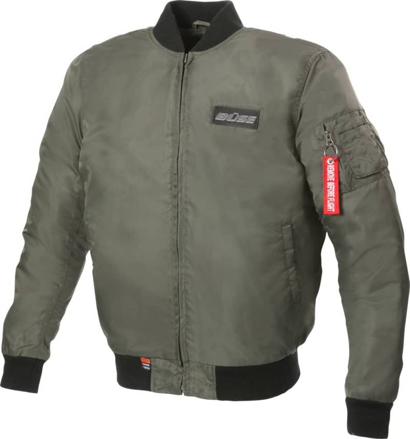 Büse Kingman Motorrad Textiljacke, oliv, 48 von Büse