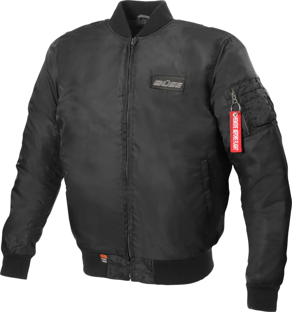 Büse Kingman Motorrad Textiljacke, schwarz, 54 von Büse