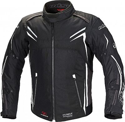 Büse Mugello, Textiljacke - Schwarz/Weiß - 4XL von Büse