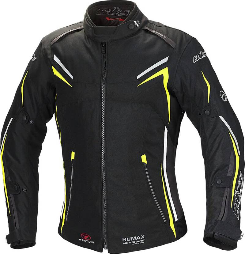 Büse Mugello Damen Motorrad Textiljacke (Neon Yellow,40) von Büse