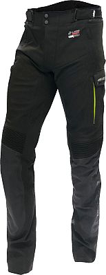 Büse Storm, Textilhose wasserdicht Damen - Schwarz/Neon-Gelb - 38 von Büse