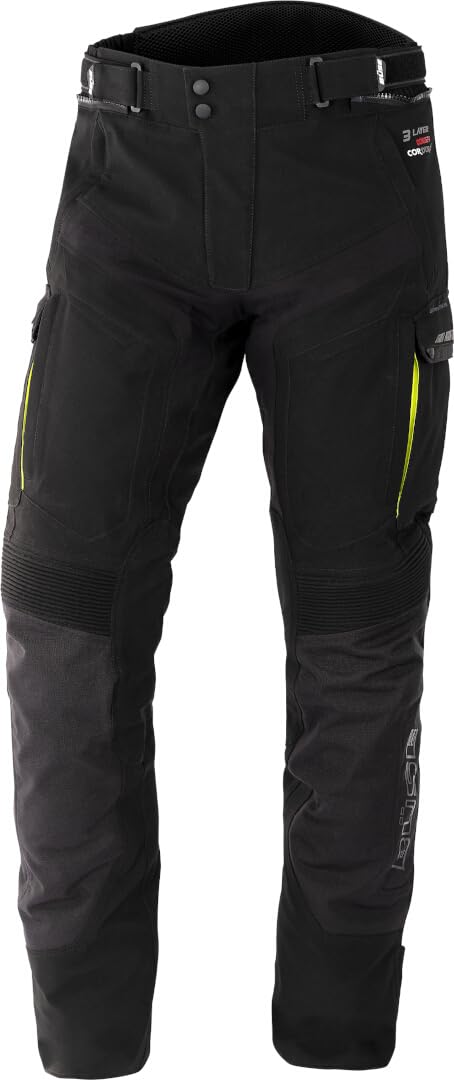 Büse Storm wasserdichte Motorrad Textilhose, schwarz, 56 von Büse