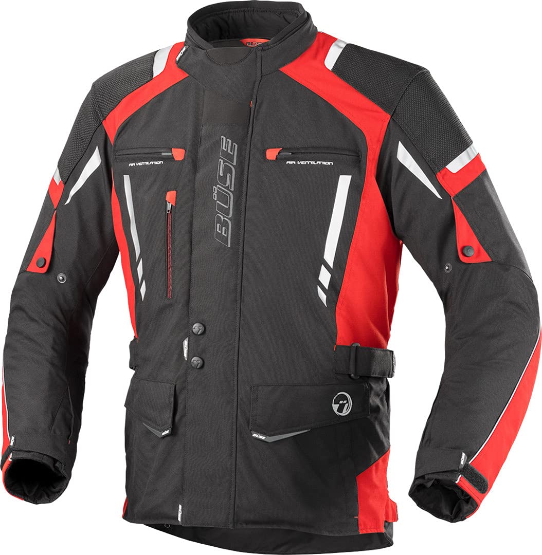 Büse Torino Pro Motorrad Textiljacke S Schwarz/Rot von Büse