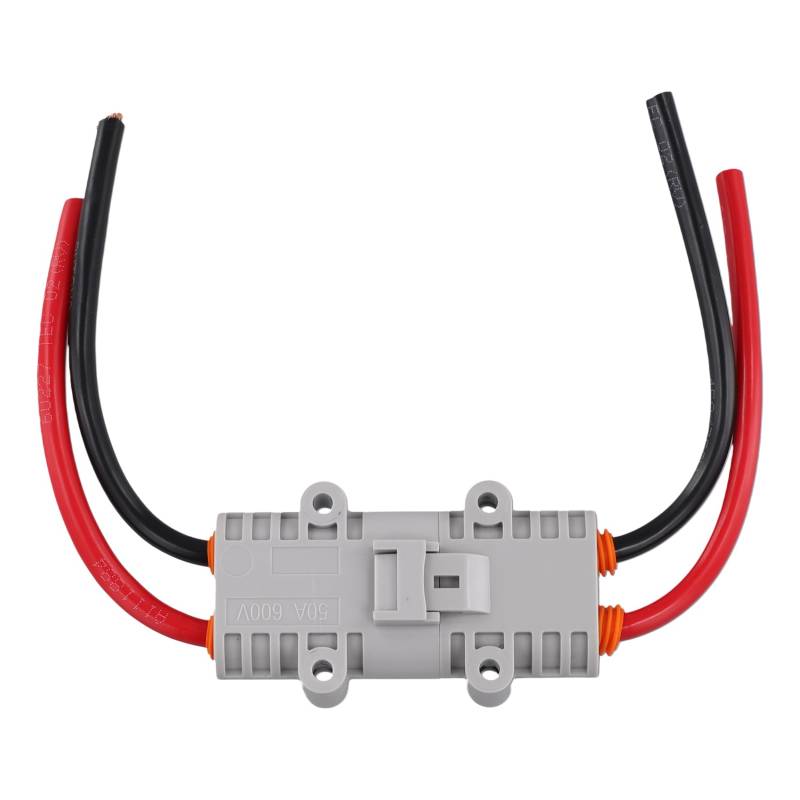 Bueyrfrq 50A Steckverbinder Männlich Weiblich Hochstrom Wasserdicht Parken Klimaanlagen-Stecker 10-Quadrat Docking-Stecker von Bueyrfrq