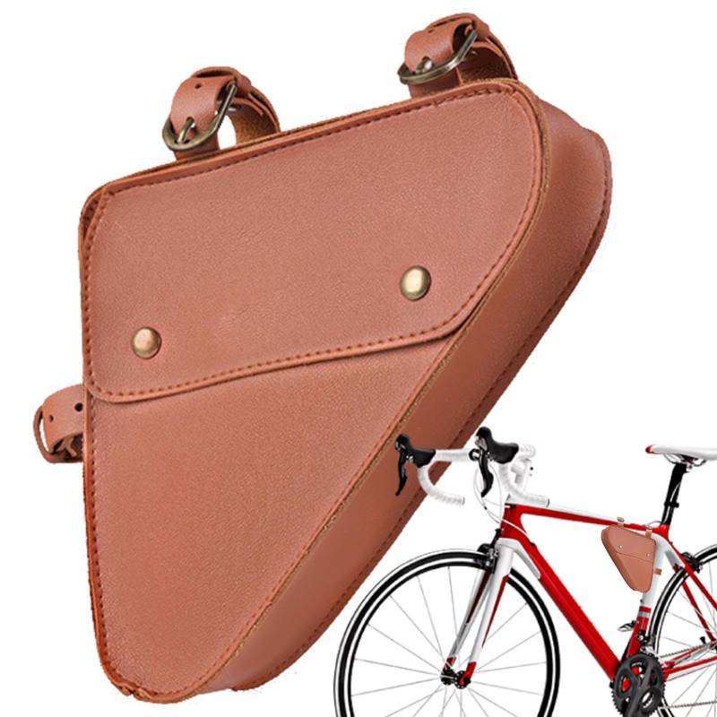 Buhjnmik Reitdreiecktasche – wasserdichte Reitrahmen-Tasche – Fahrradzubehör-Set, Werkzeugtasche, Fahrradausrüstung für Telefon, Schlüssel, Werkzeuge von Buhjnmik