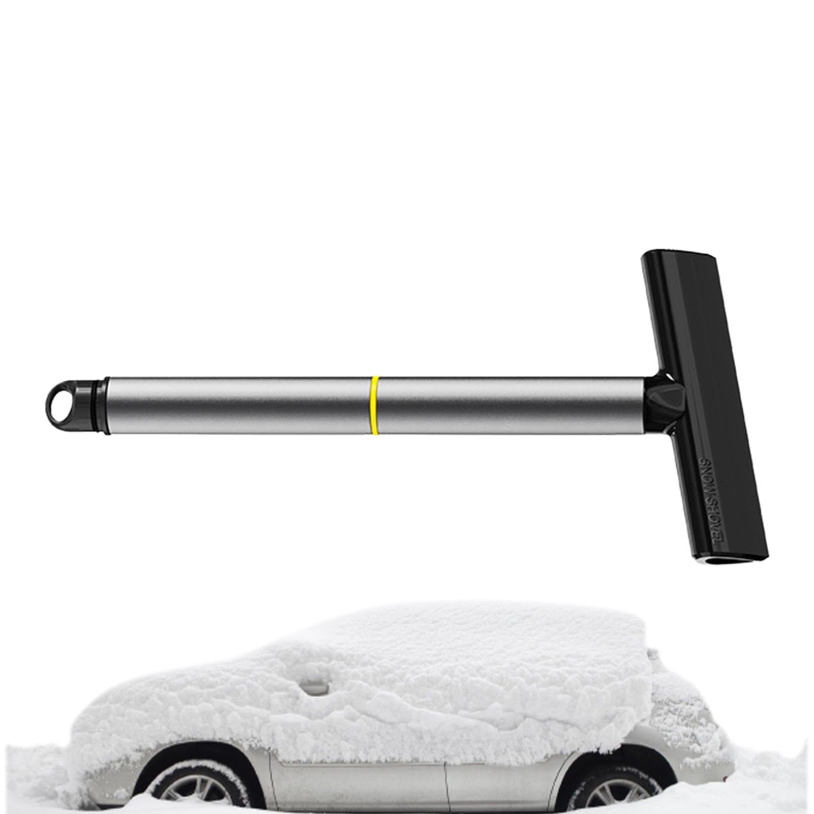 Buhyujkm Truck Snow Removal | Lightweight Snow Shovel | Portable Snow Clearing Tool, Vehicle Snow Shovel, Home Window Snow Remover, Snow Shovel with Ergonomic Handle, Versatile Car Snow Shovel von Buhyujkm