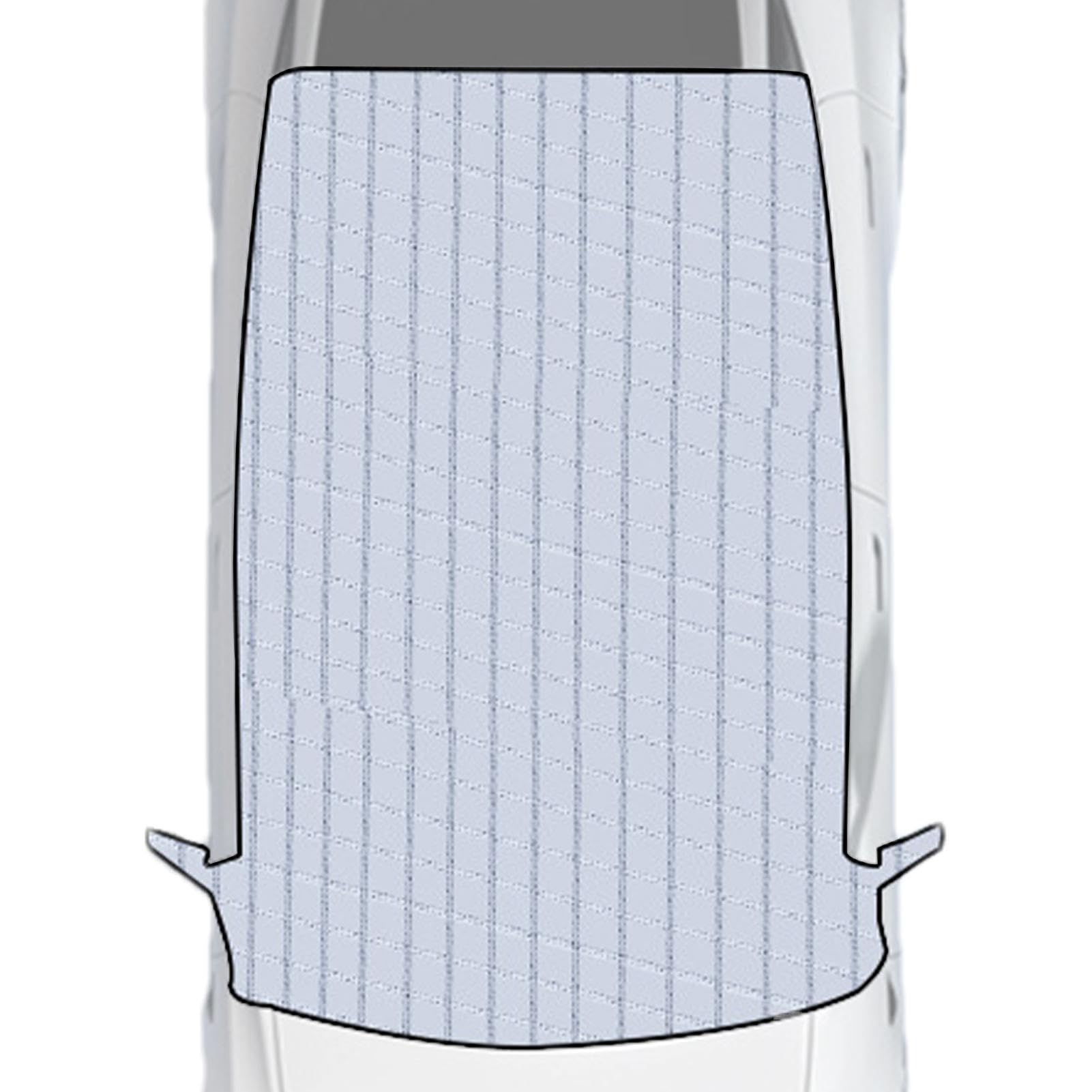 Halbe Autoabdeckung, Auto-Schneedecke,Schneeschutz-Autoabdeckung für die obere Hälfte | Auto-Windschutzscheiben-Sonnenschutz, staubdichte Windschutzscheiben-Schneeabdeckung für, Schnee, Hagel, UV-STR von Buhyujkm