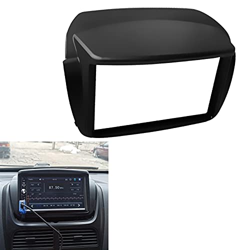 Bumdenuu Auto Radio Blende für FIAT Doblo Opel Combo Tour DVD Stereo Rahmen Platte Adapter Montage Armaturenbrett Einbau Blende Trim Kit von Bumdenuu