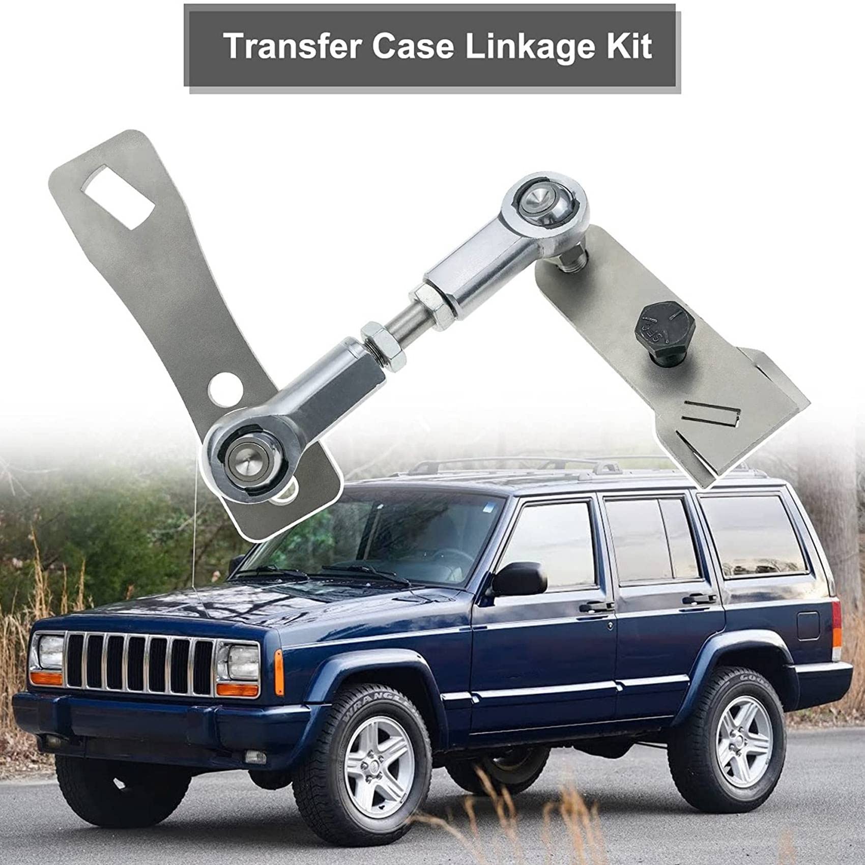 Bumdenuu Gestänge für Transferbox, für Jeep XJ Comanche MJ 1986-2001, einfach zu installieren von Bumdenuu