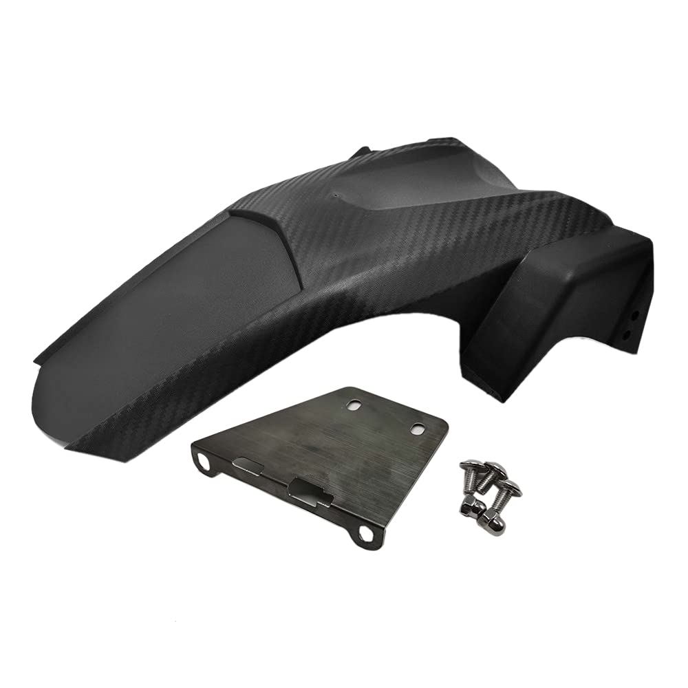 Bumdenuu Motorrad-Schutzblech hinten aus Kohlefaser für Yamaha NMAX 155 NMAX 150 2020 2021 von Bumdenuu