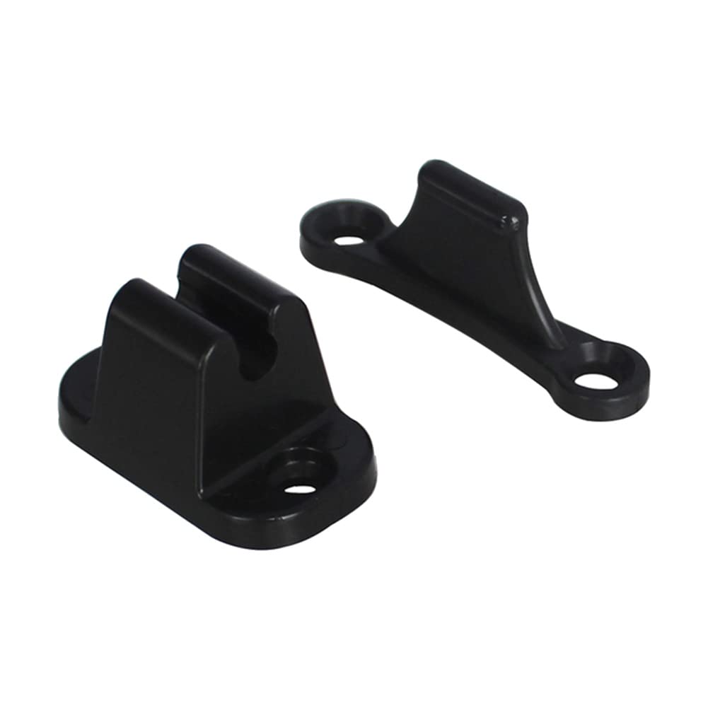 Bumdenuu Türhalter-Set in T-Form für Türstopper, Verriegelung für Wohnmobile, Wohnwagen, Wohnmobil, Bootstür, Schwarz von Bumdenuu