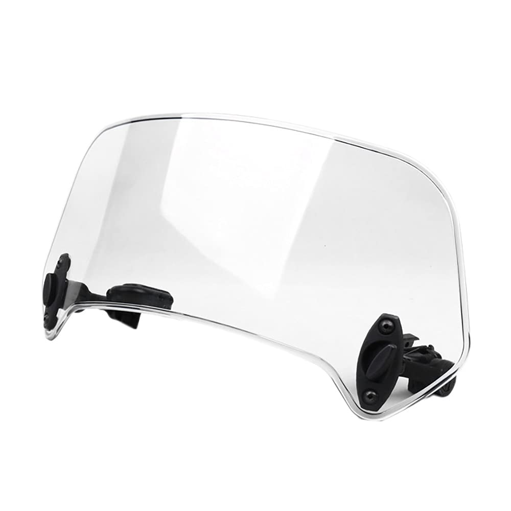 Bumdenuu Universal-Windschutzscheiben-Verlängerung für Windschutzscheibe, transparent, Universal, Motorrad, 28,5 x 12 x 21 cm von Bumdenuu