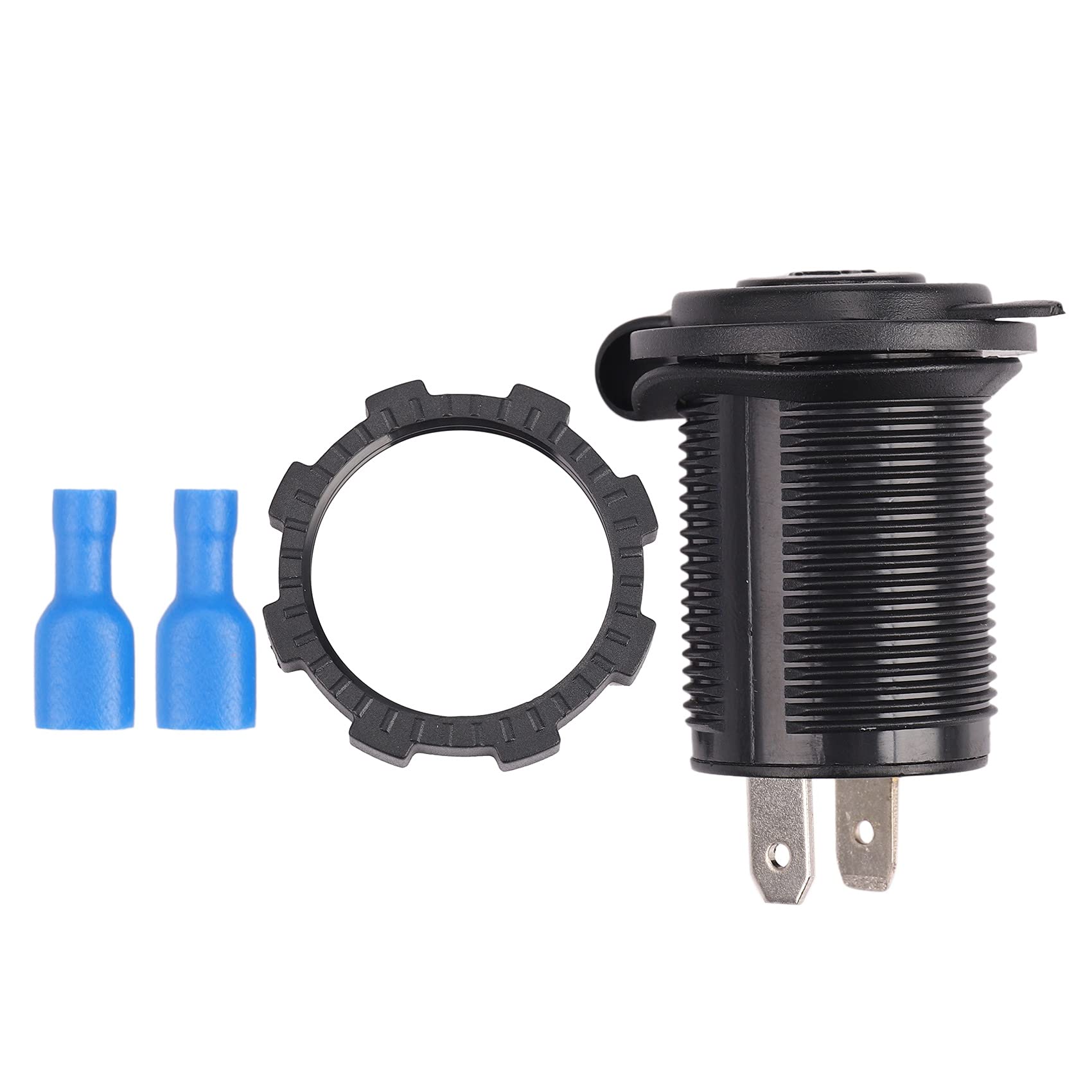 Bumdenuu Wasserdichter 12 V KFZ-Zigarettenanzünder, USB-Buchse, Ladegerät, Netzadapter, SM-Stecker von Bumdenuu