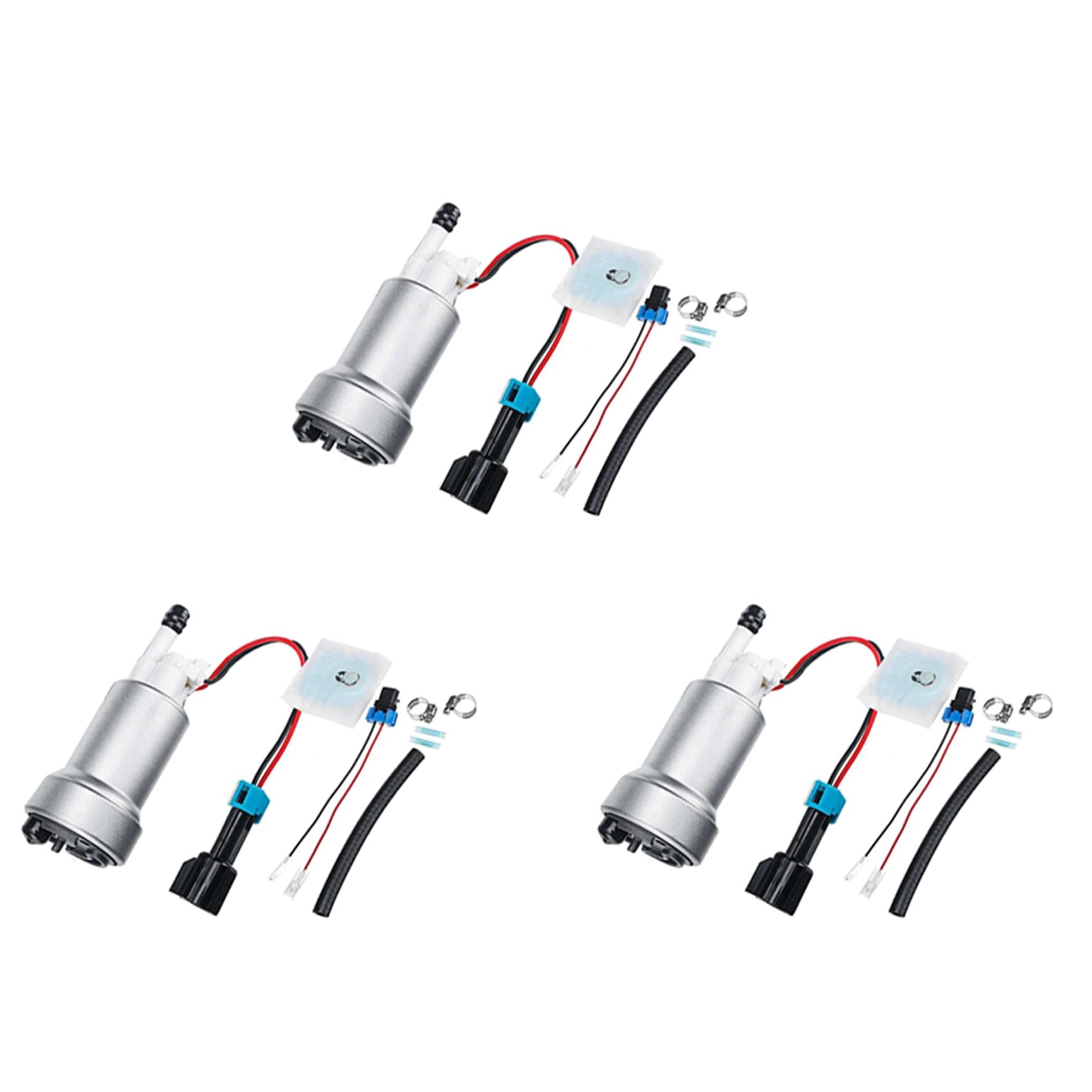 Bureau 3X 12V 450LPH Kraftstoff Pumpen Kit Zubehör für Racing F90000274 von Bureau