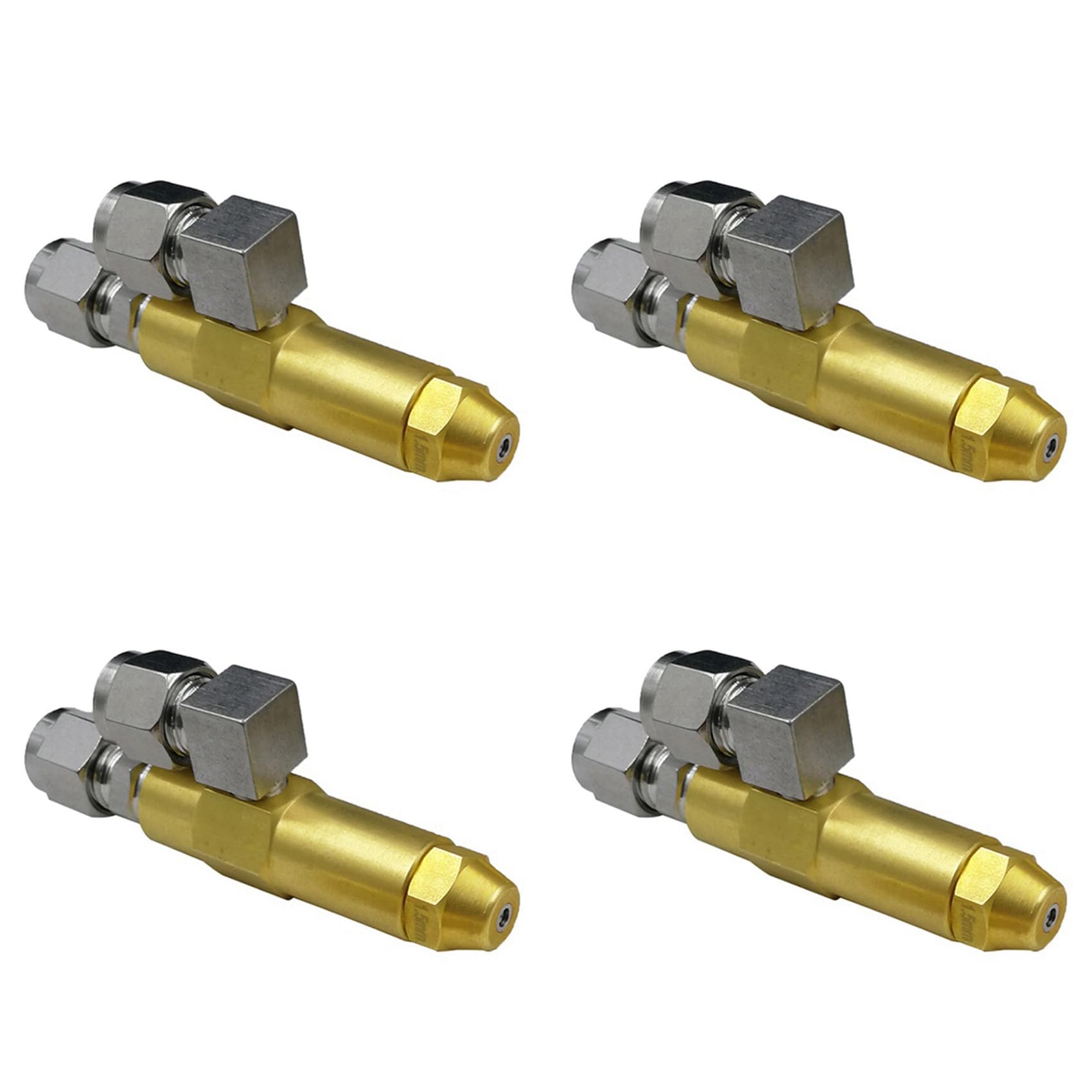 Bureau 4Stück 1,5 mm Alt ÖL DüSe, Luft ZerstäUbungs DüSe, Heiz ÖL DüSe, Voll ÖL SprüH DüSe von Bureau
