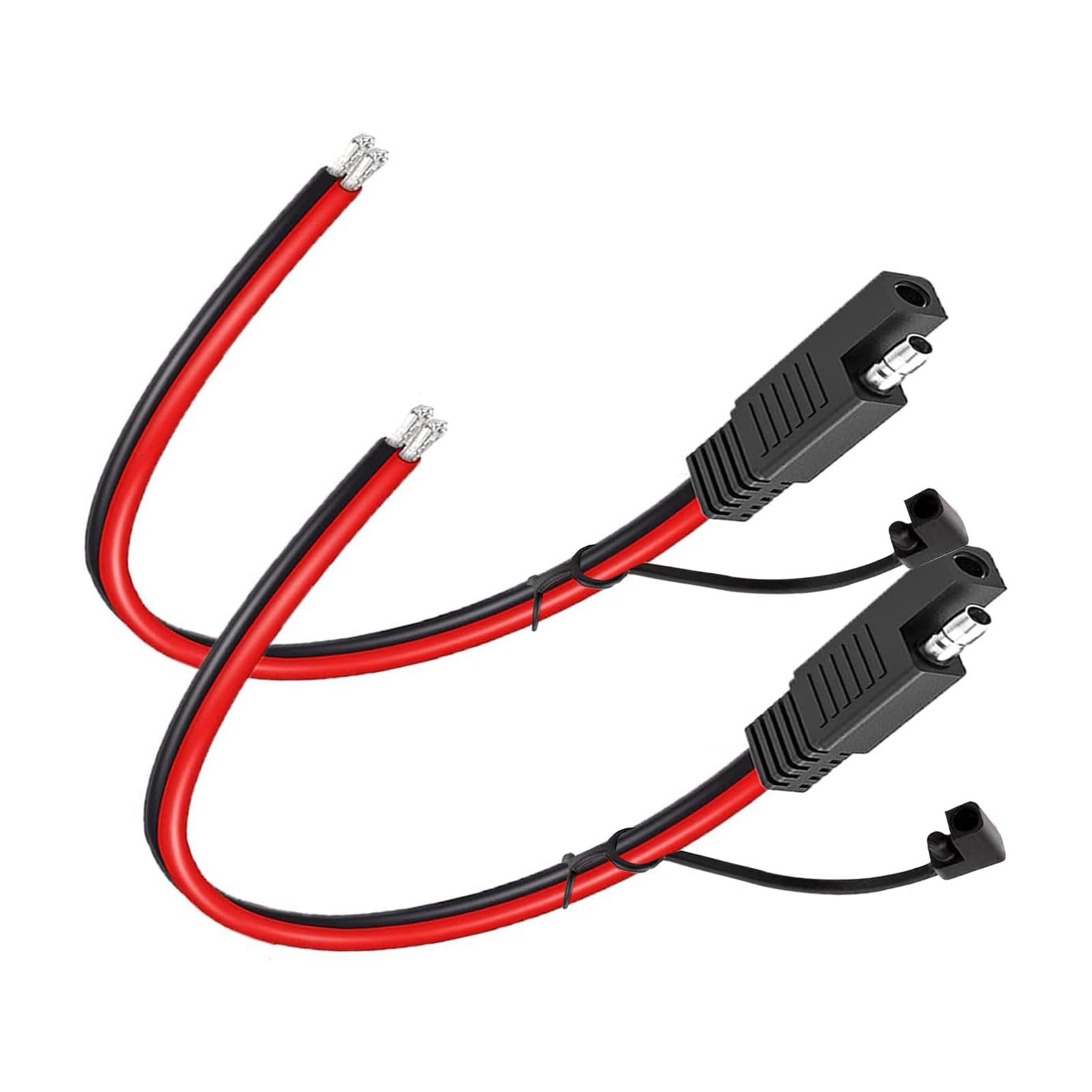 18 AWG SAE-Verlängerungskabel,SAE-Stecker,SAE Anschlusskabel,​SAE Batterieanschluss,2pc Solarpanel SAE Stecker,SAE Quick Connect,18AWG 1-36V 10A für Motorrad, Auto, Traktor, Batterieklemmen für Boote von Butyeak