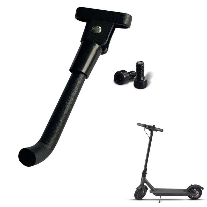 E-Scooter Kickstand, Scooter Ständer für Xiaomi M365, Scooterständer ​Standfuß, Fronthaken Multifunktionshaken Set Kompatibel für Xiaomi 1S / M365/ M35 / Pro 2 Scooter - Mit Schrauben, Butyeak von Butyeak