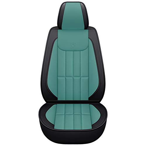 Buuoo Autositzbezüge Universal passend für LR Evoque Discovery Sport Range R Velar Discovery 3/4/5 Freelander Nappaleder Schonbezug Set von Buuoo