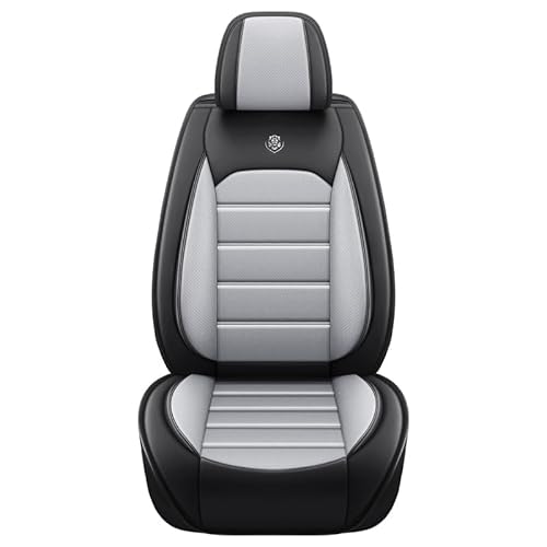 Buuoo Autositzbezüge Universal passend für SEAT Leon Arona Ateca Tarraco Ibiza Alhambra Premium Leder Schonbezüge Set von Buuoo