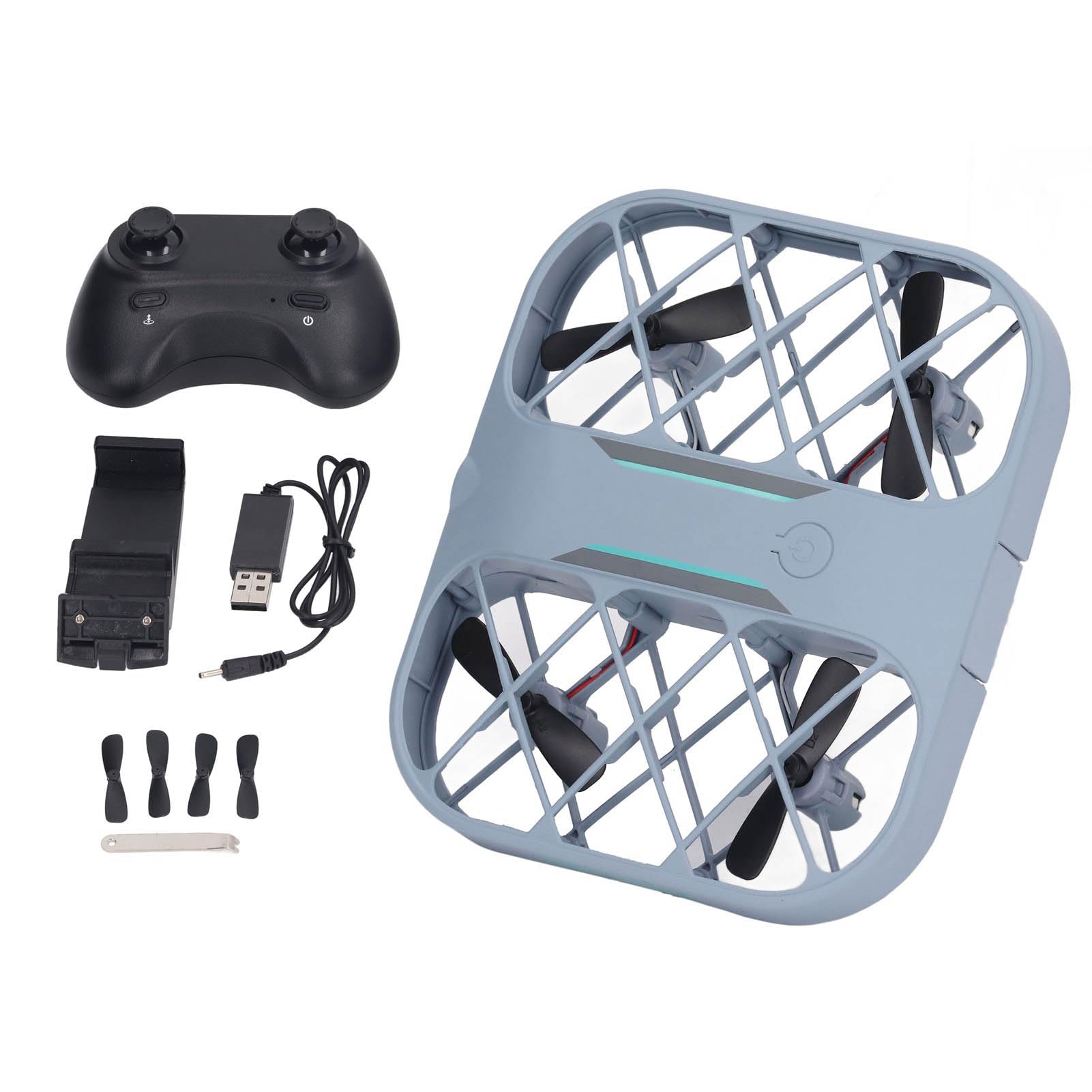 BuyWeek Mini Drohne mit HD 8K Kamera, Tragbare RC Drohne 4 Achsen Drohne Ferngesteuerte Drohnen RC Quadrocopter für Jungen Mädchen Anfänger von BuyWeek