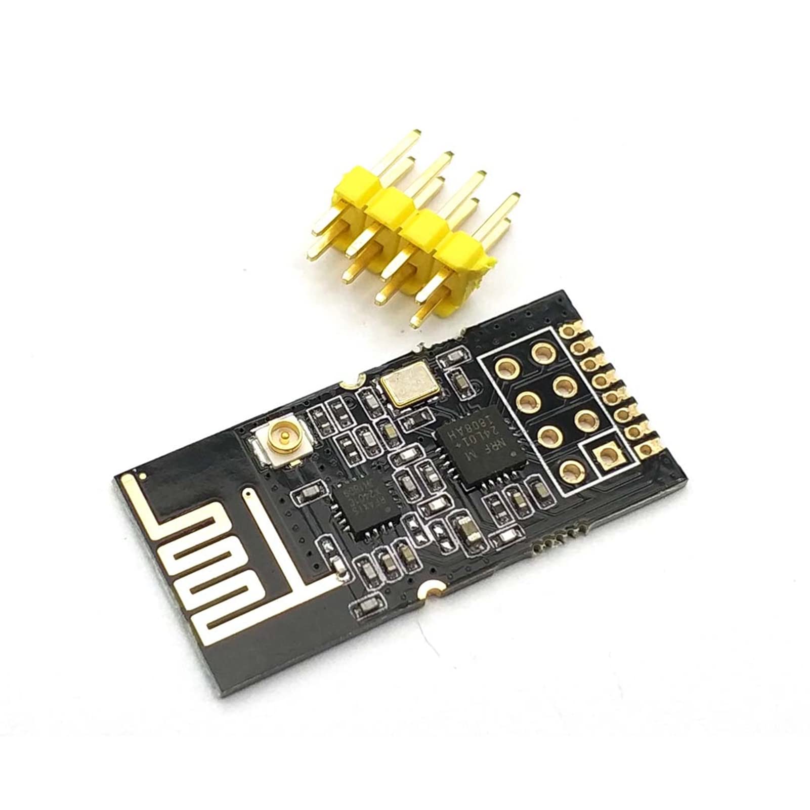 BuyWeek NRF24L01 + PA + LNA Funkmodul, GT-24 Digitale Übertragung Funkmodul NRF24L01+PA+LNA Patch Elektronische Komponenten von BuyWeek