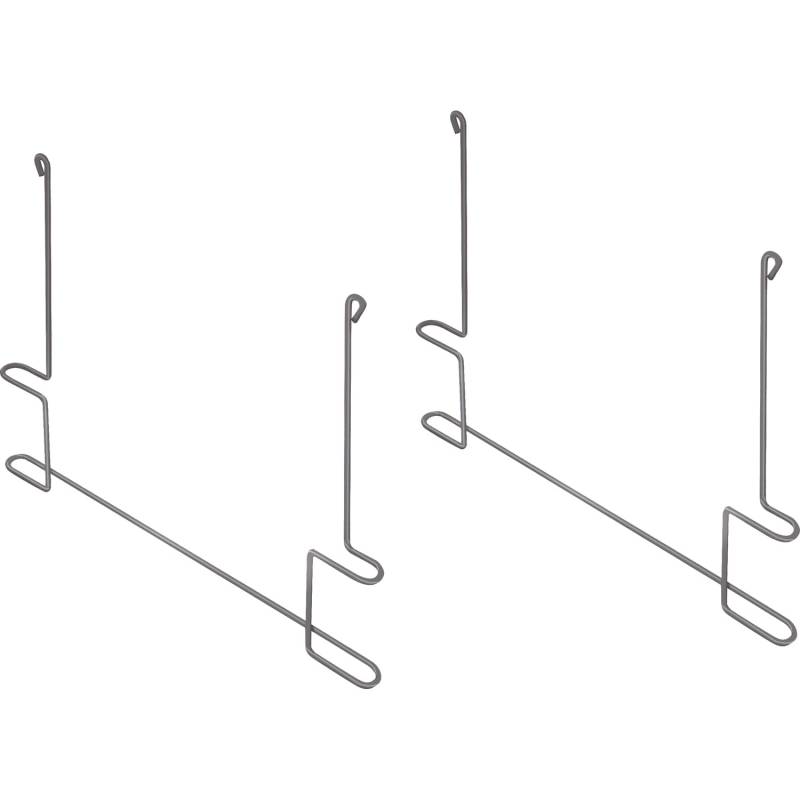 Buyers Product S 405BZ verzinkte Anti-Sail-Halterungen für 61 cm breite lange Schmutzfänger, 66,13 x 53,3 cm, 2 Stück, hält Schmutzfänger gerade und flach, zum Anschrauben oder Anschweißen an LKW oder von Buyers Product