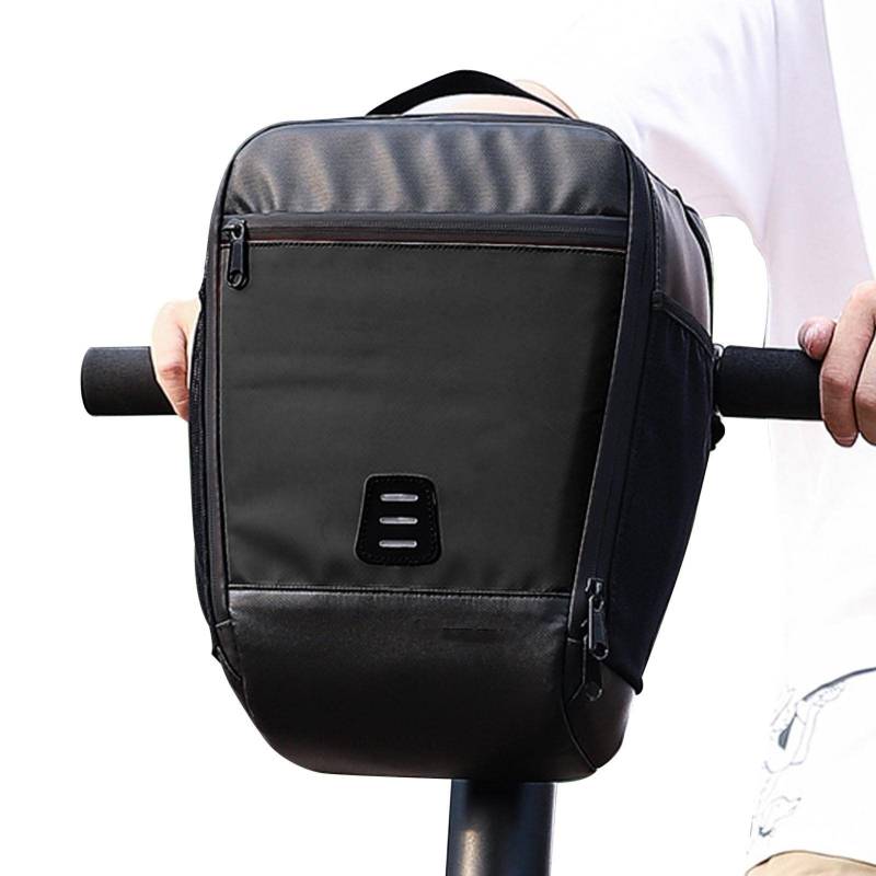 Bvizyelck Scooter Lenkertasche | 7.3L Lenkertasche Rahmentasche Vordere Aufbewahrungstasche mit Schultergurt für Elektroroller Elektroroller, Elektro, von Bvizyelck