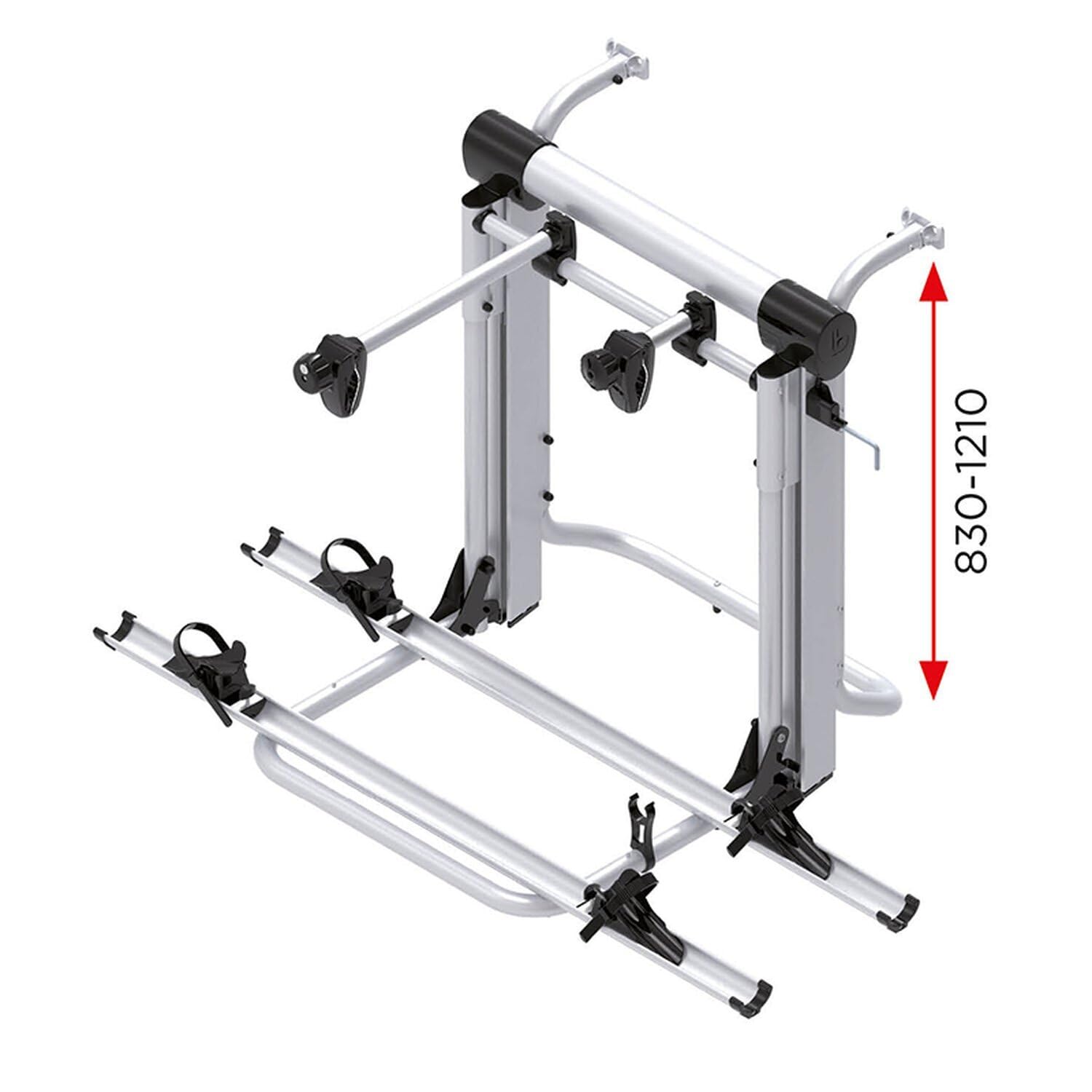 Br-Systems Bike-Lift Short Heck-Fahrradträger für 2 E-Bikes o. 3 Fahrräder bis 60kg von By Just4camper