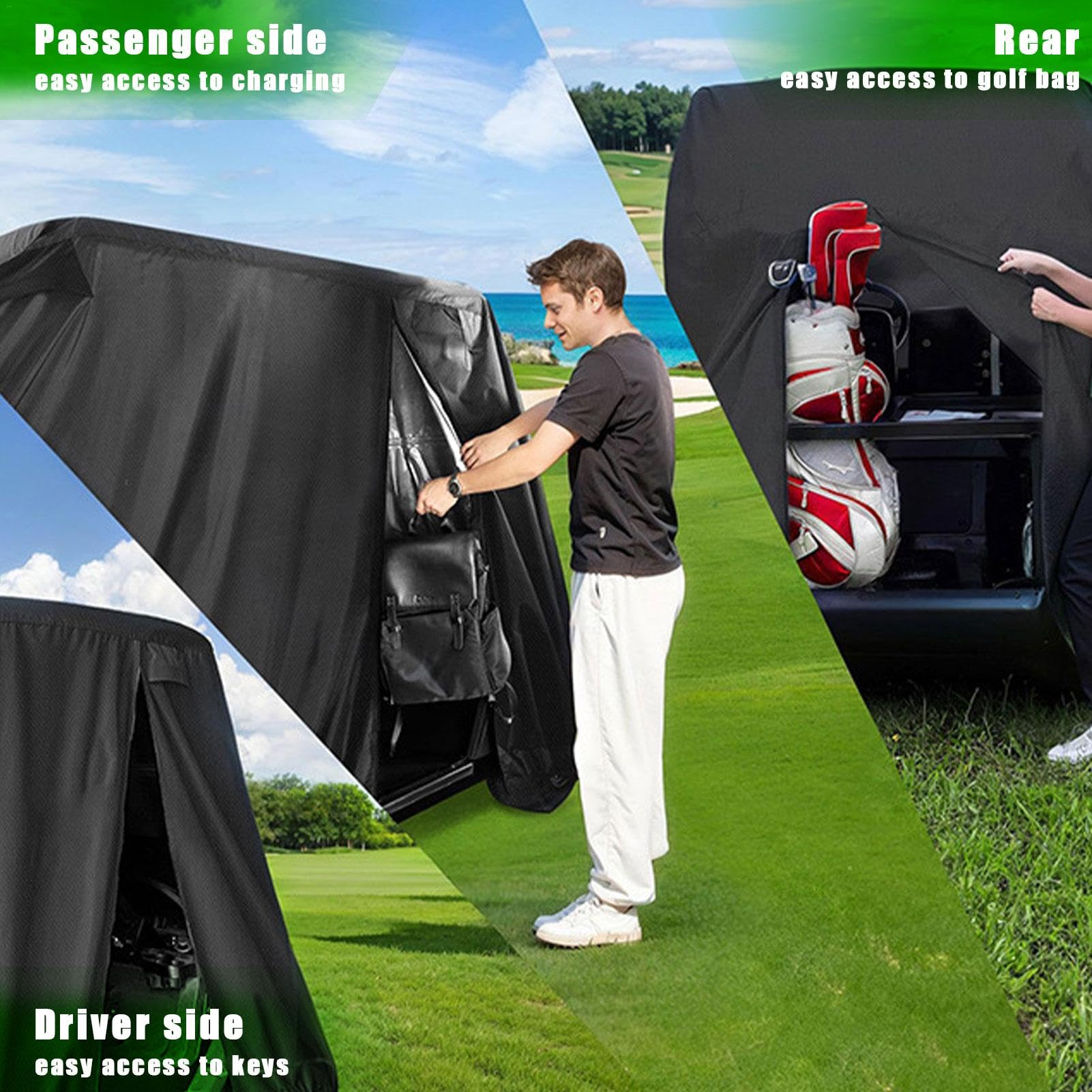 Breathable Golf Seat Covers, Golf Cart Seat Covers, Comfortable Golf Cart Seat Blanket, Golf Seat Covers, Lightweight Golf Seat Covers, Portable and Ideal for Golf Cart Accessories von Byeaon