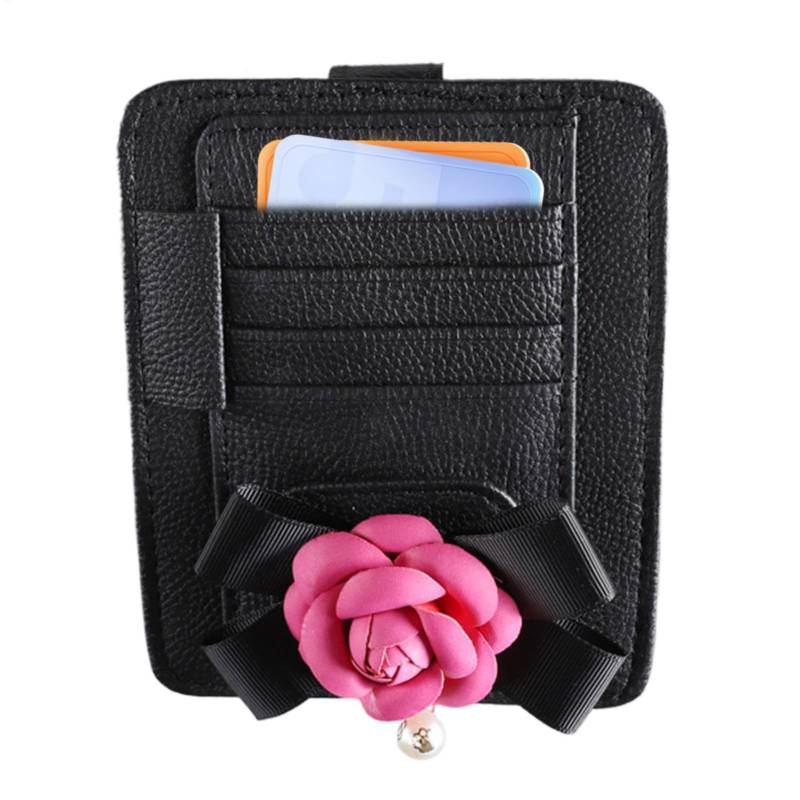 Car Visor Organizer | Auto Card Holder | Multi-Pocket Card Pouch | Visor Storage Organizer | Car Card Sleeve | Auto Visor Organizer | Truck Visor Storage for Rvs, Suvs, Trucks von Byeaon