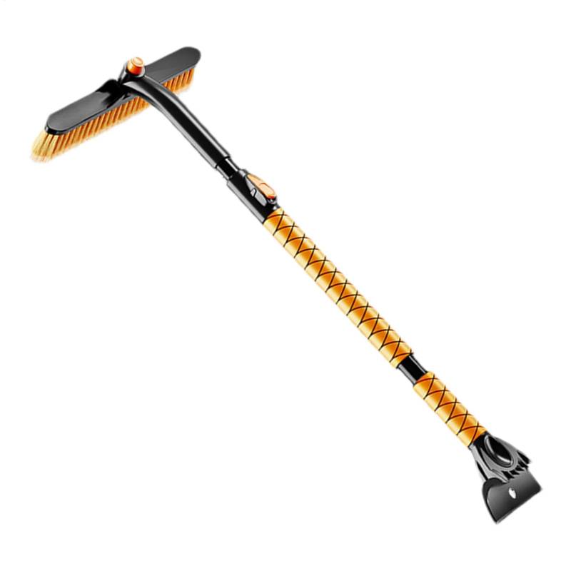 Extendable Snow Scraper | Window Ice Remover | Car Deicer Brush | Snow Removal Brush | Car Cleaning Supplies | Ergonomic | Grip Scraper Ice Scraper Brush for Cleaning Supplies von Byeaon