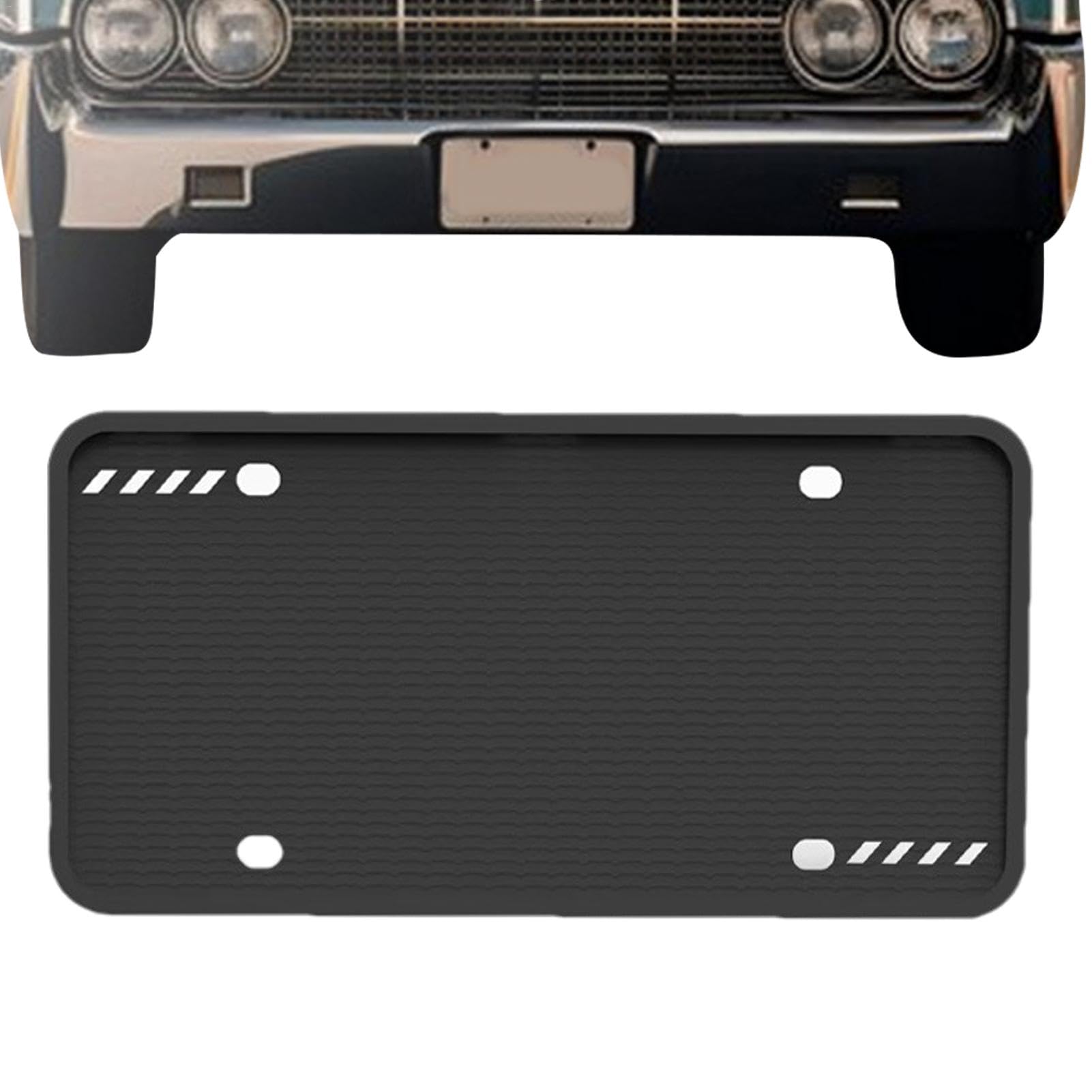 License Plate Frames | Automotive License Plates Holder | Weather-Proof License Plate | Stylish License Plate Covers | Heavy Duty Car Plate Holder for Most Vehicles von Byeaon