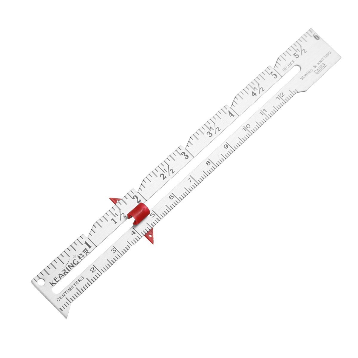 C-FUNN 15Cm Metall Nähen Messlehre Ruler Quilten Messung Für Nähen Handwerk von C-FUNN