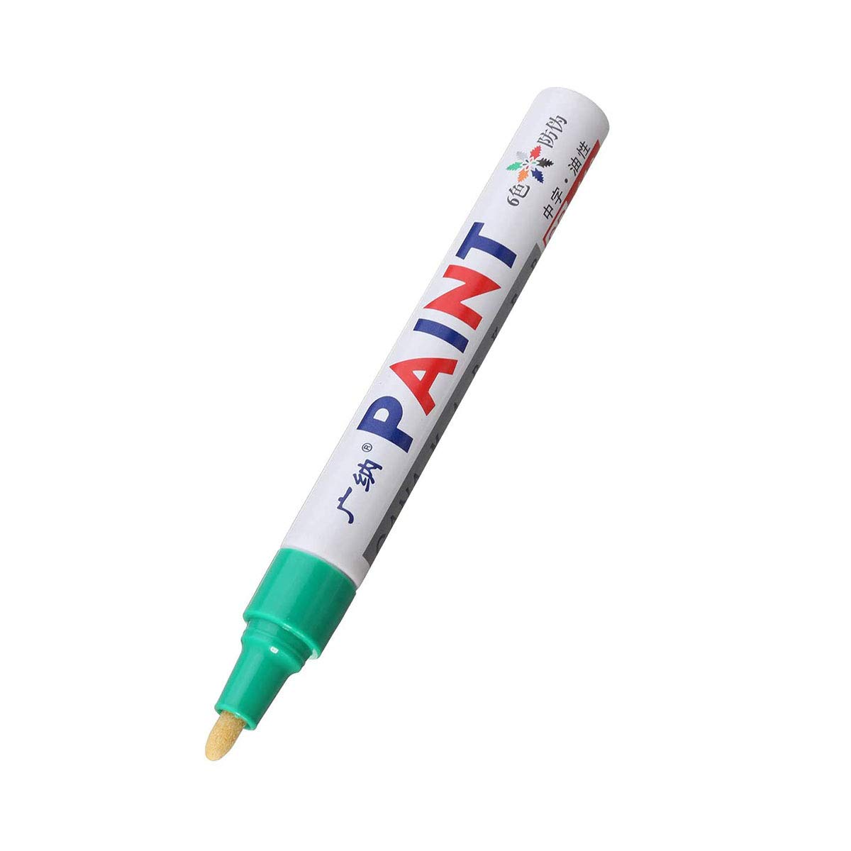 C-FUNN 2 Stück grüne Farbe Reifen Permanent Paint Pen Reifen Metall Outdoor Markierung Tinte Marker Trendige von C-FUNN