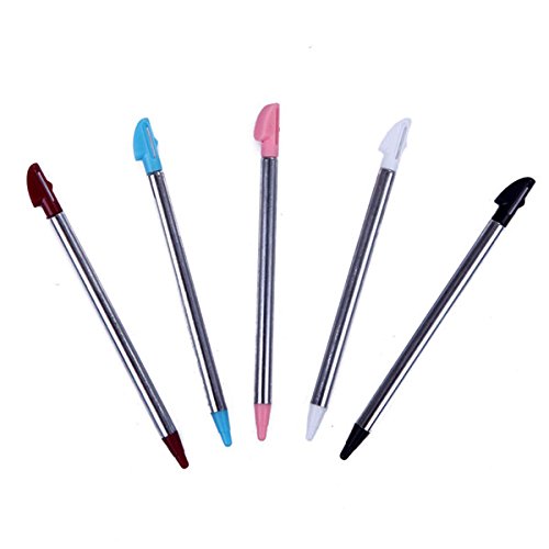 C-FUNN 5 Stücke Metall Retractable Stylus Touchscreen Stift Für Nintendo 3Ds XL/LL von C-FUNN