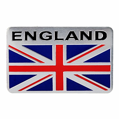 C-FUNN Aufkleber aus Aluminium, England, Großbritannien, Flagge, selbstklebend, selbstklebend, für LKW von C-FUNN