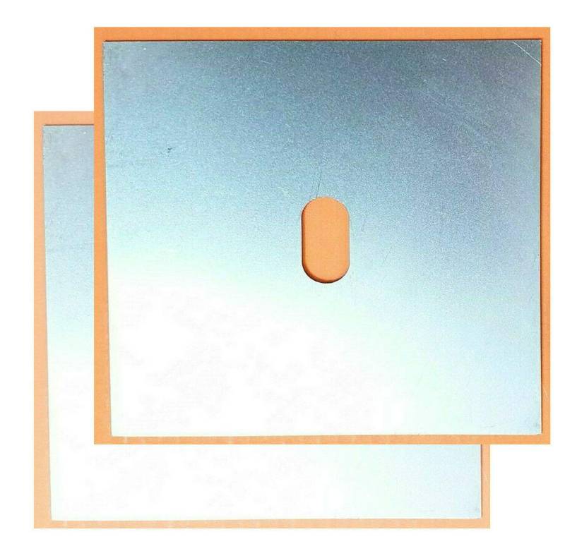 für 3er E36 Aufnahme Hebebühne Wagenheberaufnahme 2xSchweißblech 155x155x15mm von C.P zubehör