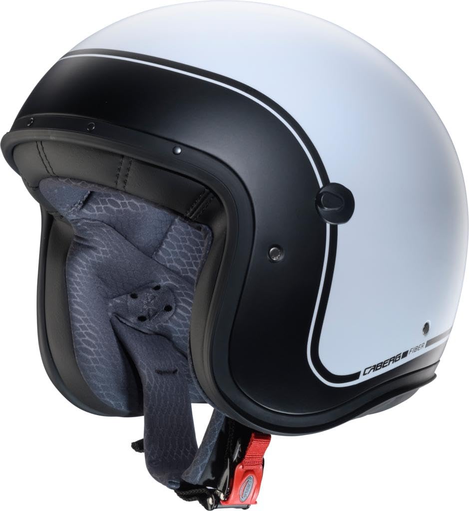 CABERG Helmet Jet Freeride X Imola MATT White /Black XS von CABERG