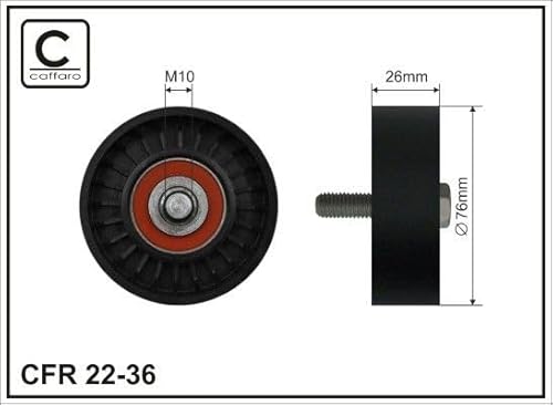 CFR Umlenk- Führungsrolle Kei - Caffaro 22-36 von CAFFARO